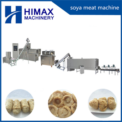 Soybean plant protein production line