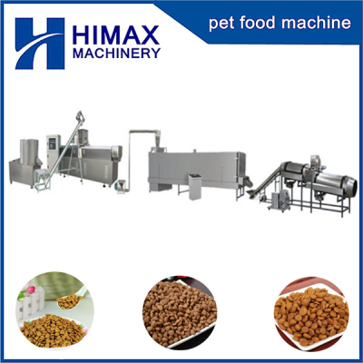 production extruder of snacks for animals
