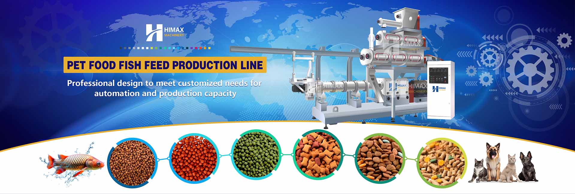 Fish Feed Pet Food Production Line