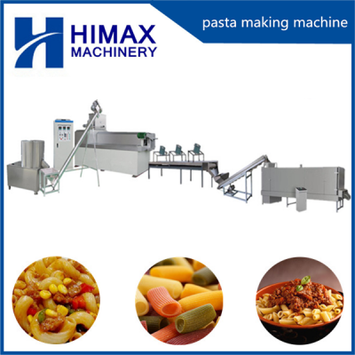 In-there is an in-pit pasta production extruder